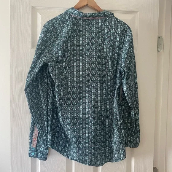 Cinch Button Up Blouse - Picture 2 of 4